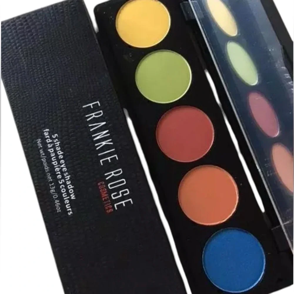 💎 FRANKIE ROSE Cosmetics 5 Shade Eyeshadow Palette 5SP2 ELECTRIC New In Box